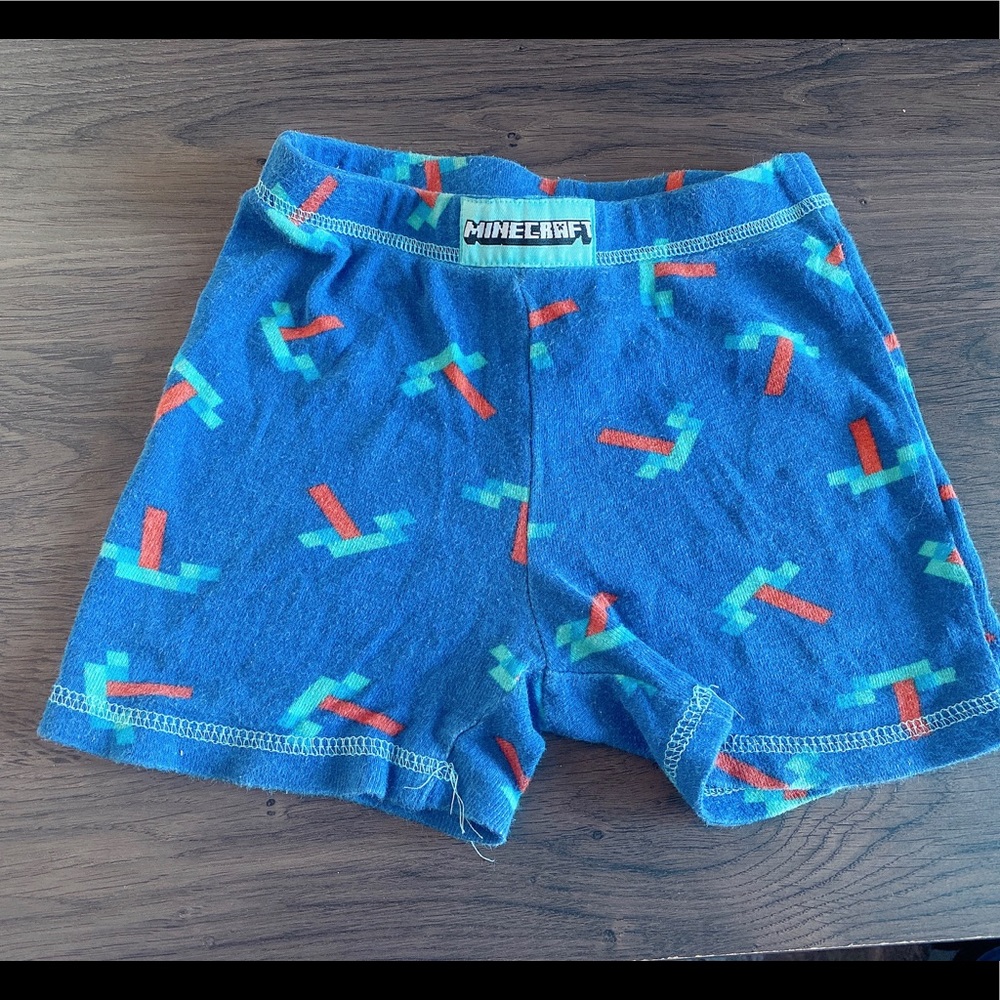 Minecraft shorts for boys - 4T